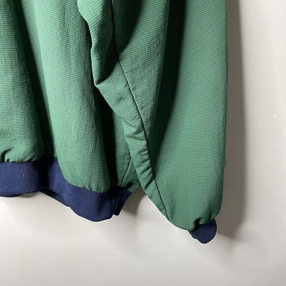 Jack NICKLAUS Pullover Windbreaker Mens Large Green Nylon Blend Made in USA Golf - Picture 3 of 8